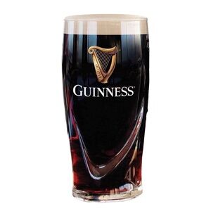 BRAND NEW Guinness gold Harp embossed Logo Gravity glass 20oz.